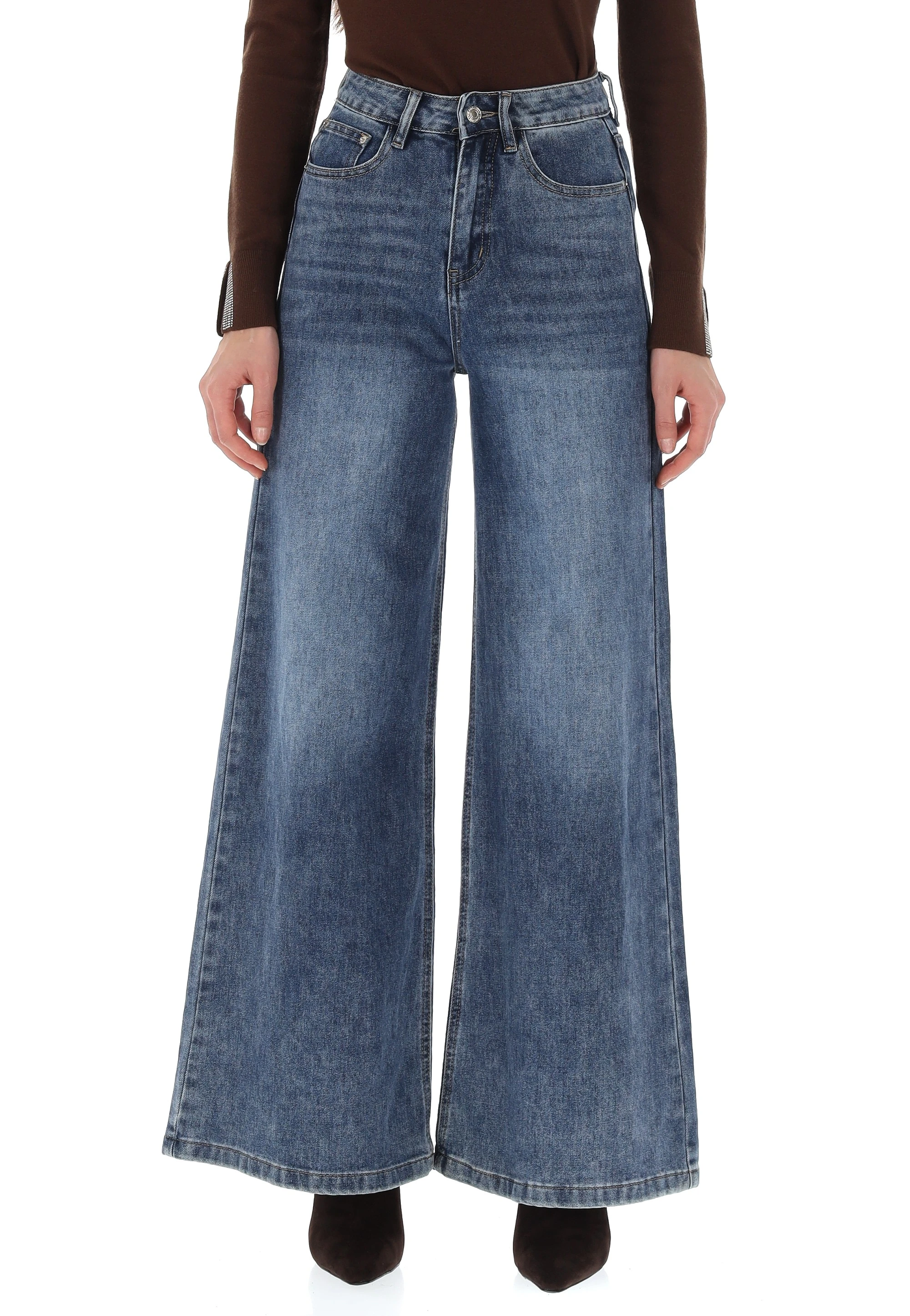 Jeans wide leg Monday Premium donna T28